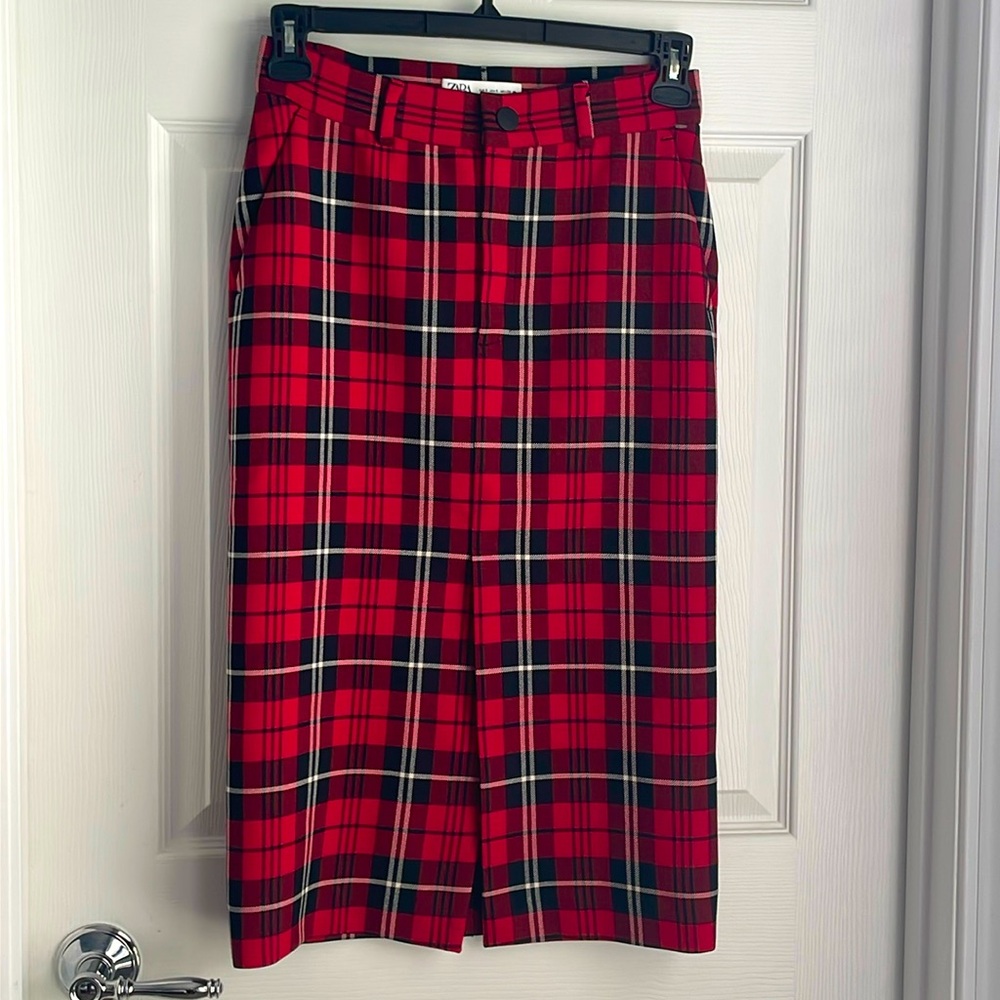 Zara plaid skirt - Picture 3 of 9